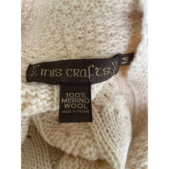 Cream Cable Knit Cardigan - Picture 5 of 7